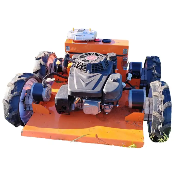 Portable Remote Controlled Smart Robot Lawn Mower