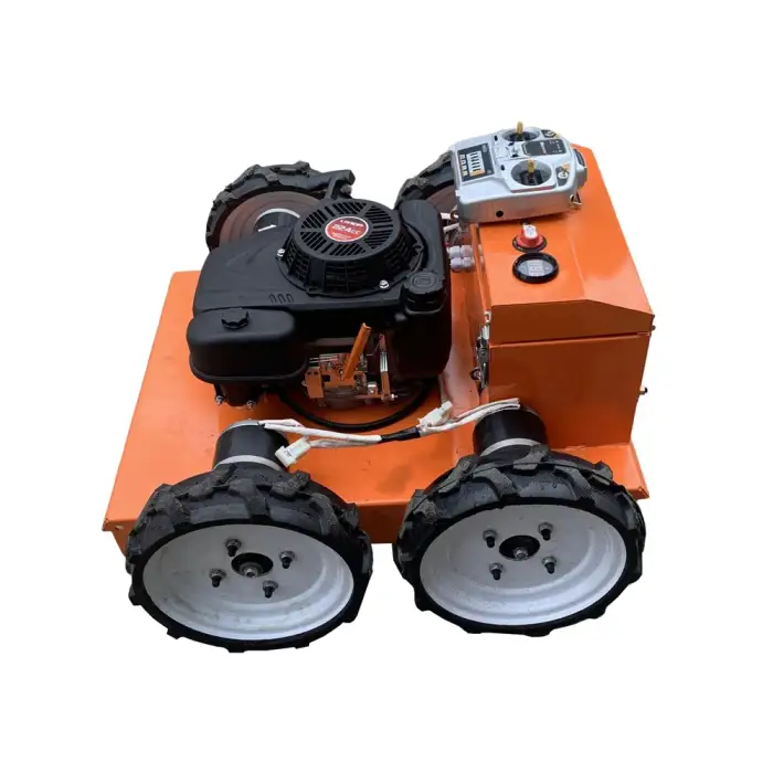 Portable Remote Controlled Smart Robot Lawn Mower