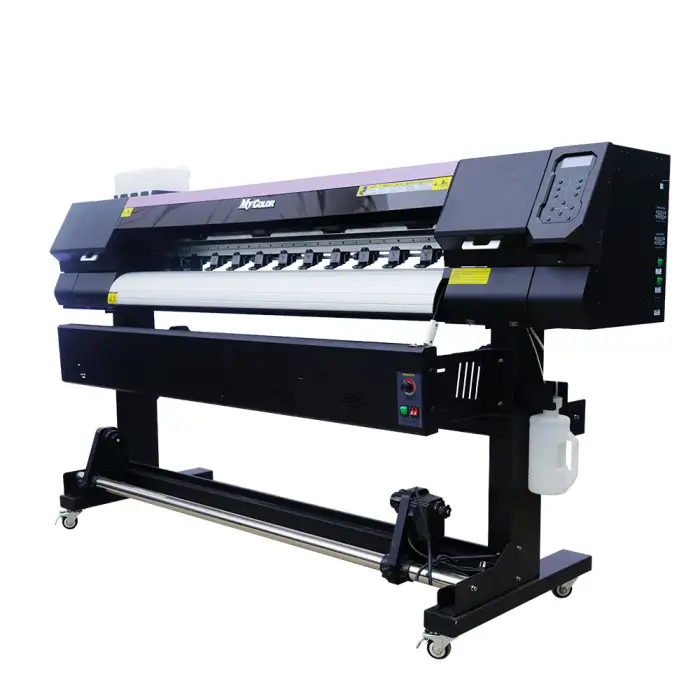 i3200 Printing Machine 4 color cmyk mycolor 1.8m 6foot one head XP600 or  Flex Banner Plotter large format