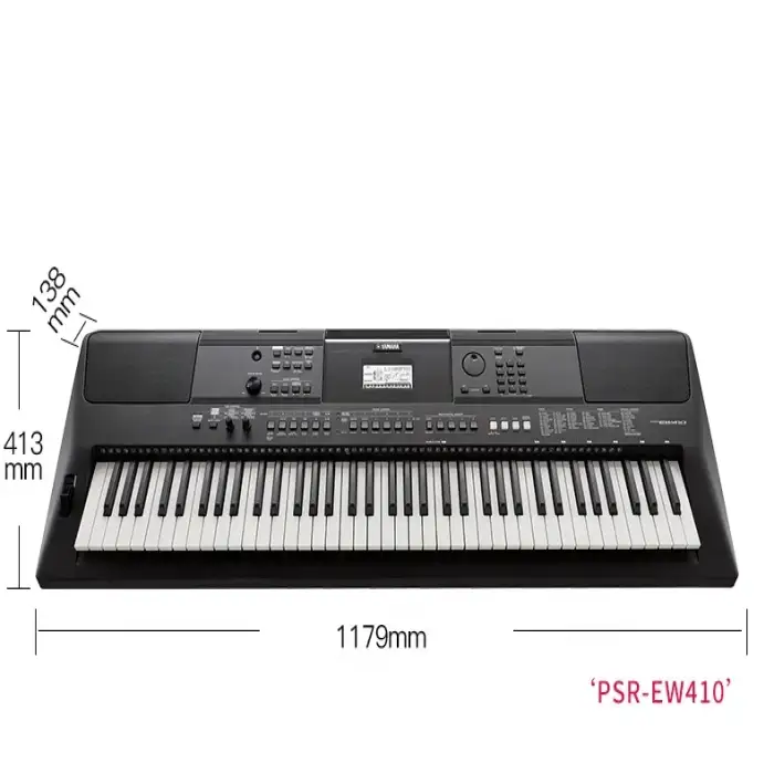 Ew410 Piano 76 Key Electronic Keyboard