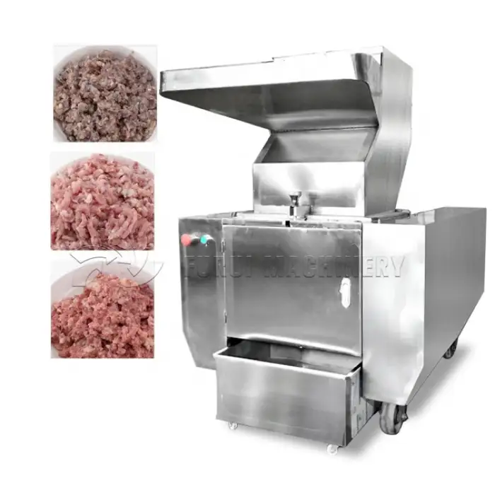 Stainless steel animal bone crusher and chicken bone grinder machine