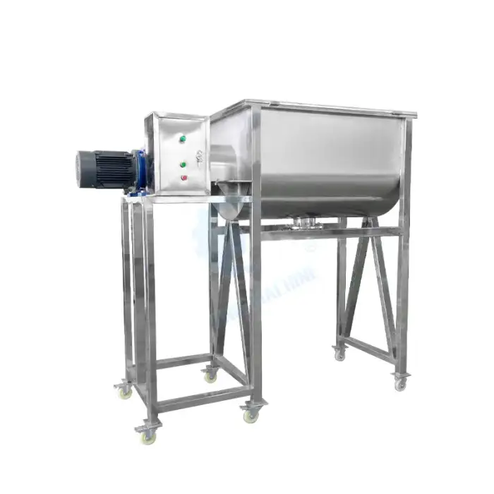 Full Auto New Generation Mushroom Substrate Blender Ribbon Mix Machine