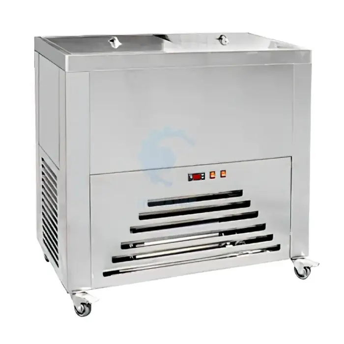 Ice Bar Making Machine Large Scale Ice Maker Make Containerized Direct Cooling Ice Block Machine