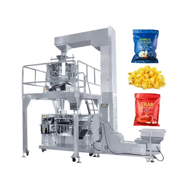 Ingredient Corn Flakes Chemical Granule Biscuit Package 50g 2000g Sugar Pouch Raisins Dried Nuts Pack Machine