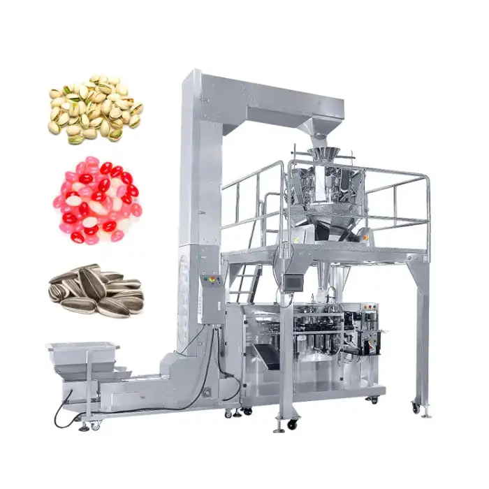 Ingredient Corn Flakes Chemical Granule Biscuit Package 50g 2000g Sugar Pouch Raisins Dried Nuts Pack Machine