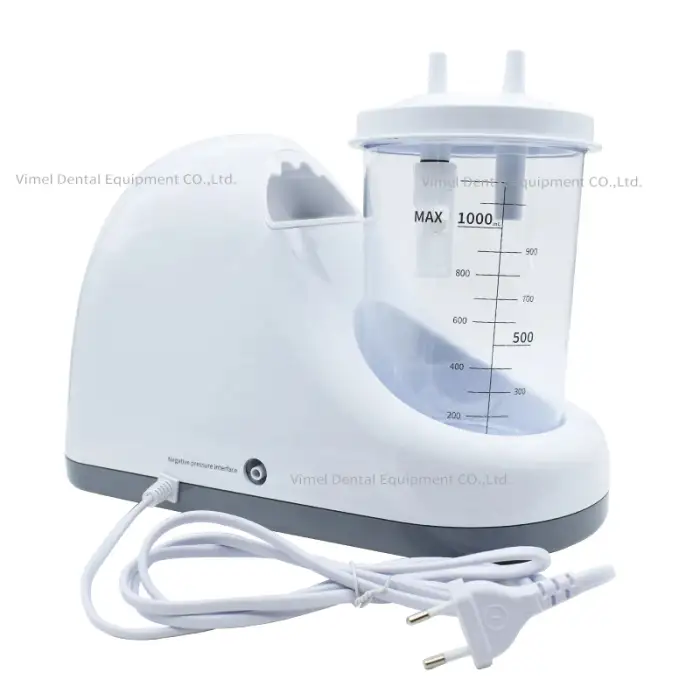 Portable Sputum Suction Unit Negative Pressure with 1000ml Bottle Surgical Aspirator Machine For Medical Dental