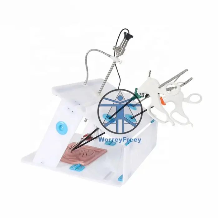 1080P Portable Laparoscopy surgery laparoscopic endo trainer simulating training Box