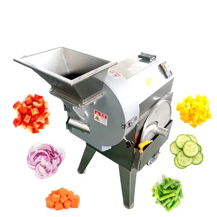 Small Vegetable Cutter Shredders Slicer Potato Green Onion Pumpkin Carrot Bell Pepper Cutter Machine