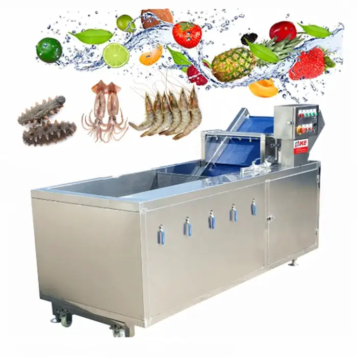 High Quality Fruit And Vegetable Grape Food Washer Ultrasonic Large Size Wash Machine For Cleaner Device