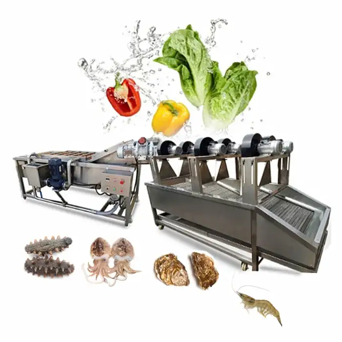 High Quality Fruit And Vegetable Grape Food Washer Ultrasonic Large Size Wash Machine For Cleaner Device