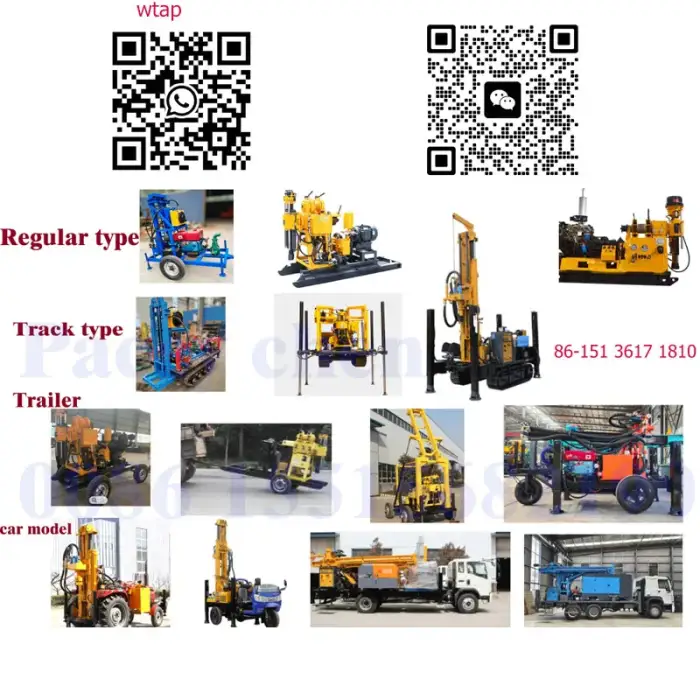 Portable Portable Mining Exploration Hydraulic Crawler Hard Rock Drilling Rig