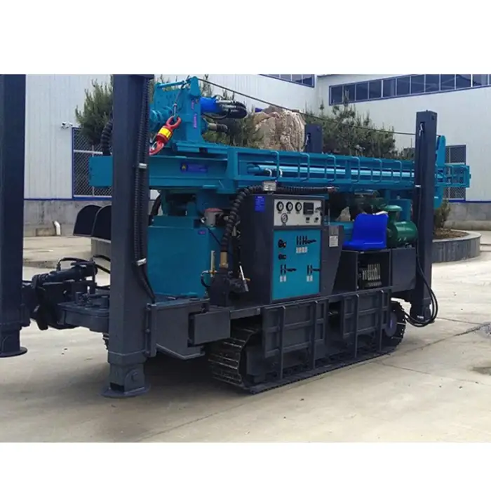 Portable Portable Mining Exploration Hydraulic Crawler Hard Rock Drilling Rig