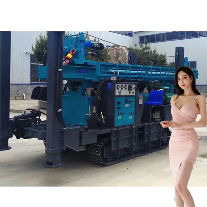 Portable Portable Mining Exploration Hydraulic Crawler Hard Rock Drilling Rig