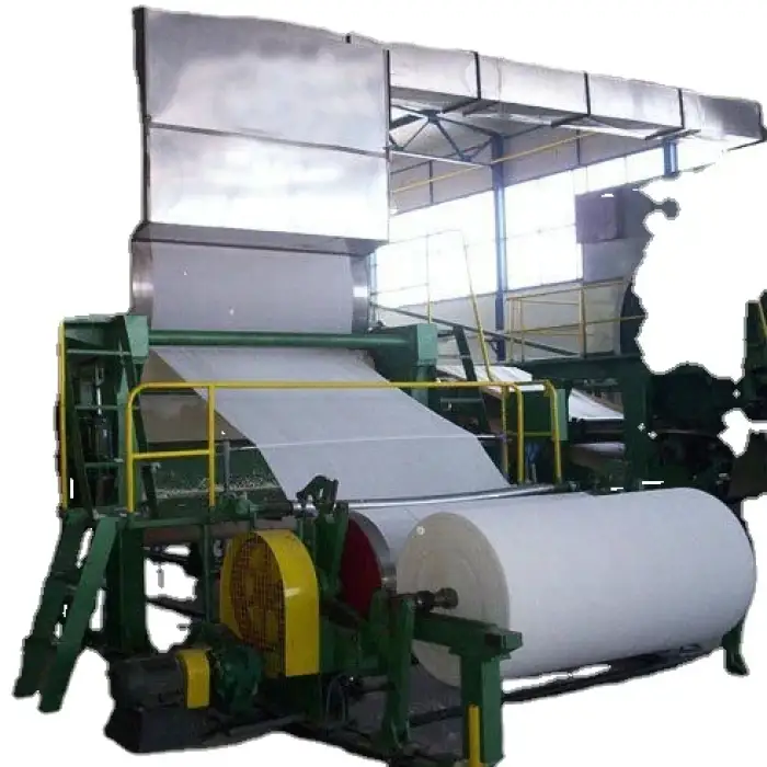 10-25 T D Fourdrinier type waste sugar cane bagasse recycling automaton toilet tissue paper making machine