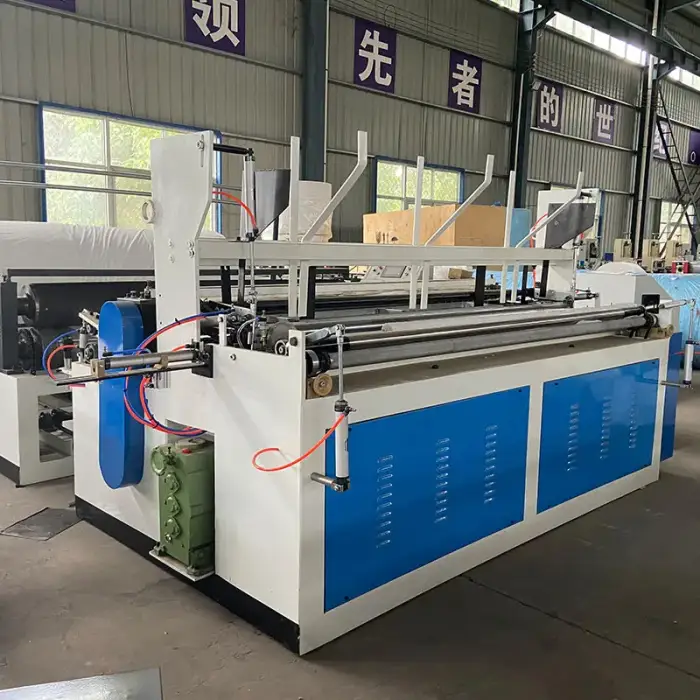 Full Automatic Toilet Tissue Paper Making Machine Toilet Paper Rewinding Machine Toilet Paper Roll Making Machine