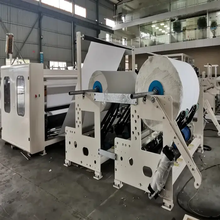 Fully automatic toilet paper making machine