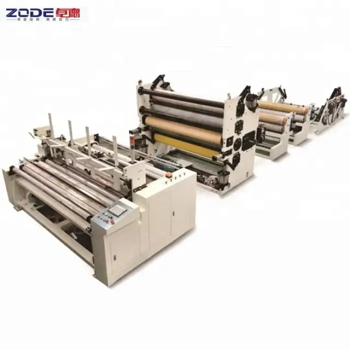 Automatic Jumbo Roll Toilet Paper Making Machine Slitting and Rewinding Machine