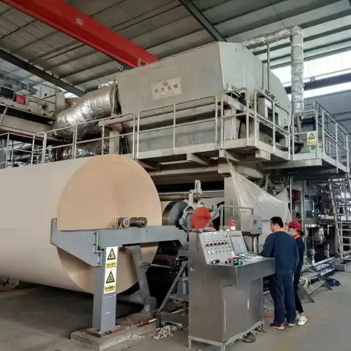 High Quality 2400mm Wood Pulp Toilet Paper Making Machine Producers