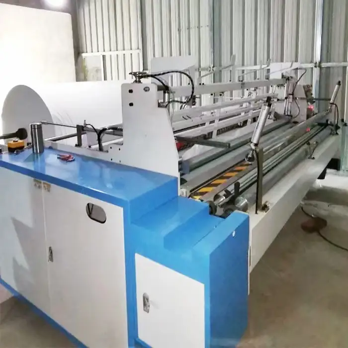 Full Automatic Facial Tissue Manufacture Machine Small Roll Towel Napkin Tissue Toilet Paper Making Machine Price