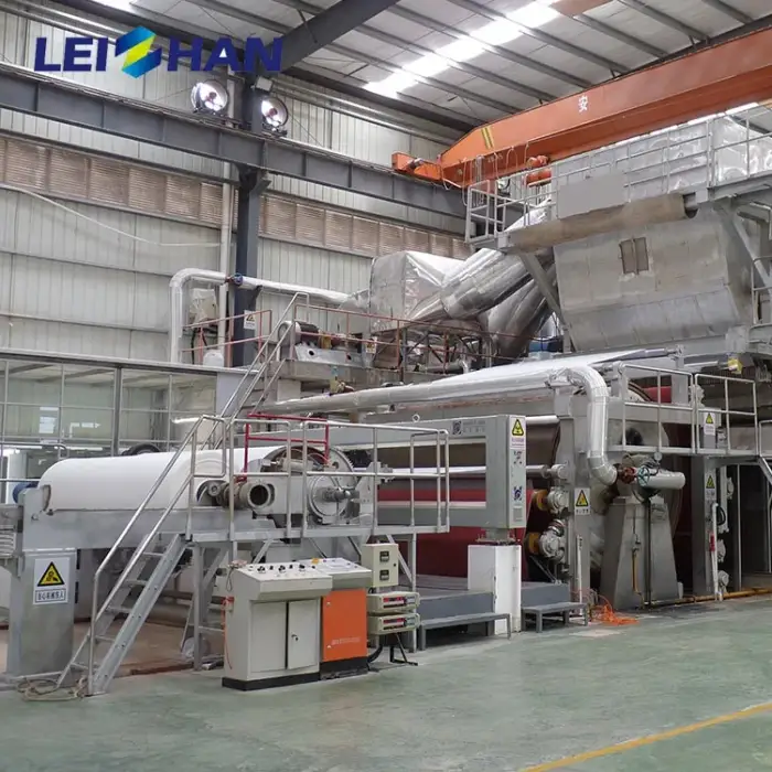 Paper Mills Waste Paper Recycling Machines To Make Tissue Toilet Paper Machine