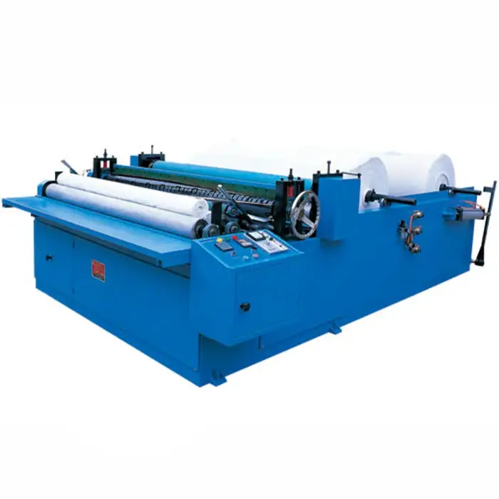 Toilet Paper Roll Making Machine Small Roll Kitchen Embossed Toilet Paper Rewinding Machine Toilet Paper Making Machine