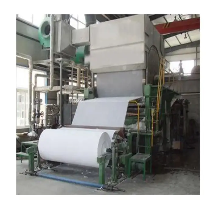 No1 787mm Waste Paper High Quality Tissue Toilet Paper Machine For Paper Factory