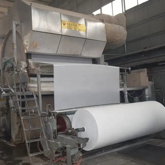 No1 787mm Waste Paper High Quality Tissue Toilet Paper Machine For Paper Factory