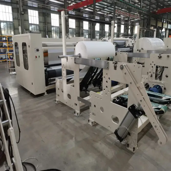 Full Automatic Toilet Paper Making Machinery Efficient Paper Product Manufacturing Equipment