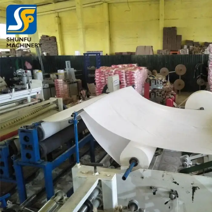 Small Scale Manual Toilet Tissue Paper Roll Processing Machine Production Line for Start Business with CE Certificate