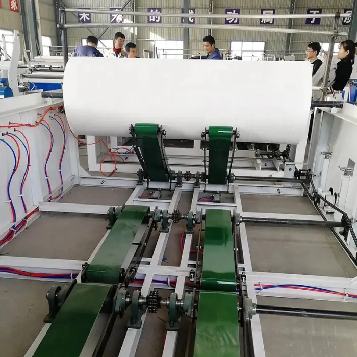 Small Manufacturing Machines Automatic Toilet Tissue Paper Making Rewinding Machine Complete Set