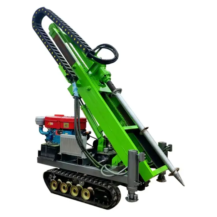 Portable Full Hydraulic Crawler Mining Core Diesel Drilling Rig Machine