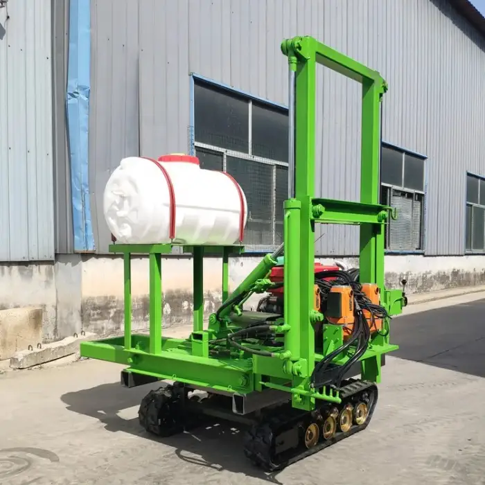 Portable Full Hydraulic Crawler Mining Core Diesel Drilling Rig Machine