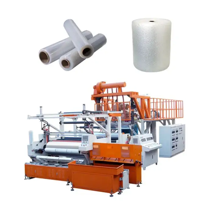 ldpe pvc cling cast film extrusion machine stretch film production line machines for manufacturing stretch film