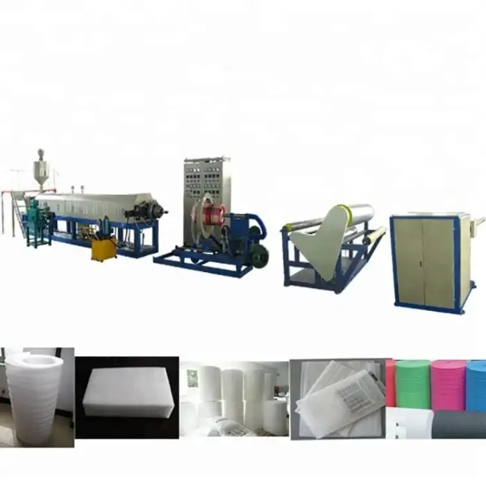 CE Approved Plastic pe foam sheet production line