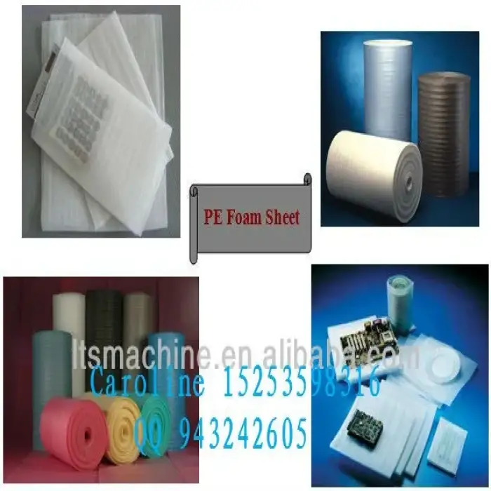 CE Approved Plastic pe foam sheet production line