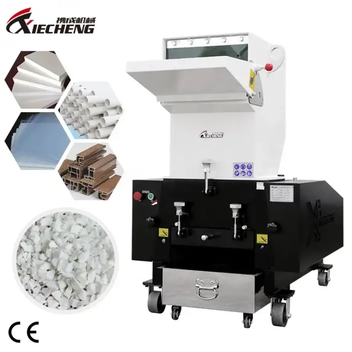 Efficient milk bottle crusher plastic film granulator machine for Plastic recycling production line