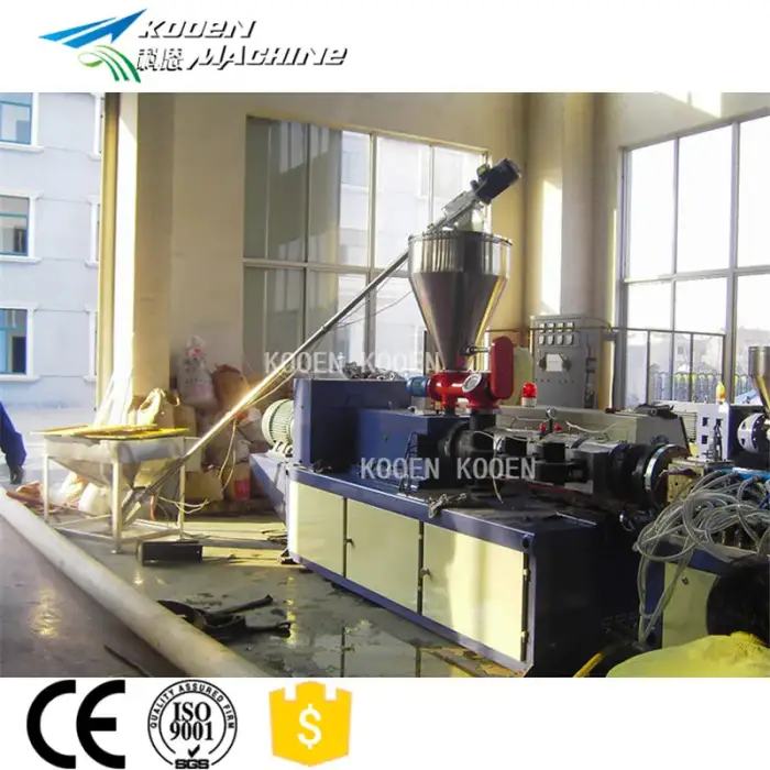 Fully automatic pvc pipe making machine or 16-63mm plastic pipe extrusion production line or pvc tube machine