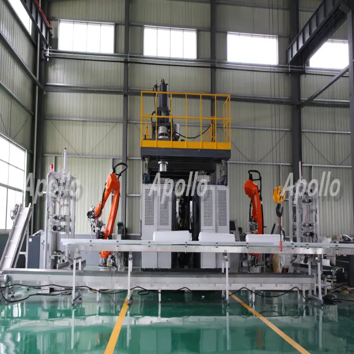 Plastic extrusion hdpe model blow molding machine 3 layer water tank production line machine