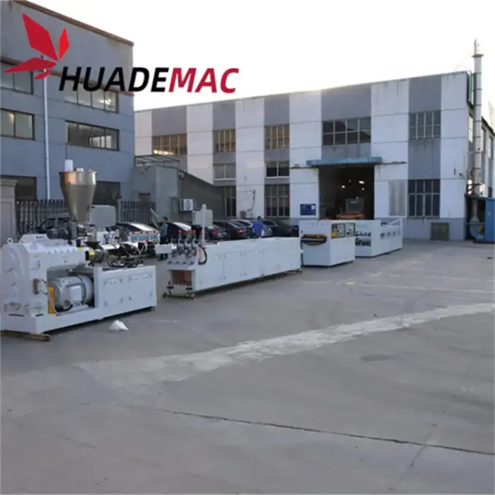 PVC electric conduit pipe making machine or  high capacity 4 cavity UPVC pipe extrusion line plastic extruder