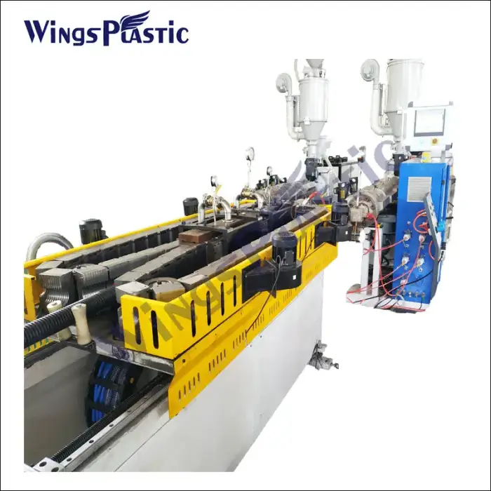 Plastic HDPE PVC Dwc Pipe Making Machine or Extrusion Line or Manufacturing Plant