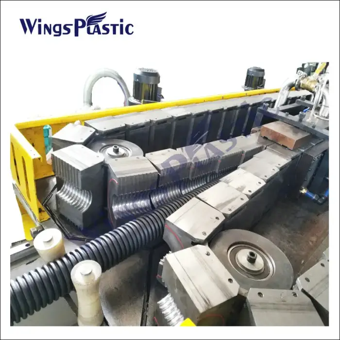 Plastic HDPE PVC Dwc Pipe Making Machine or Extrusion Line or Manufacturing Plant