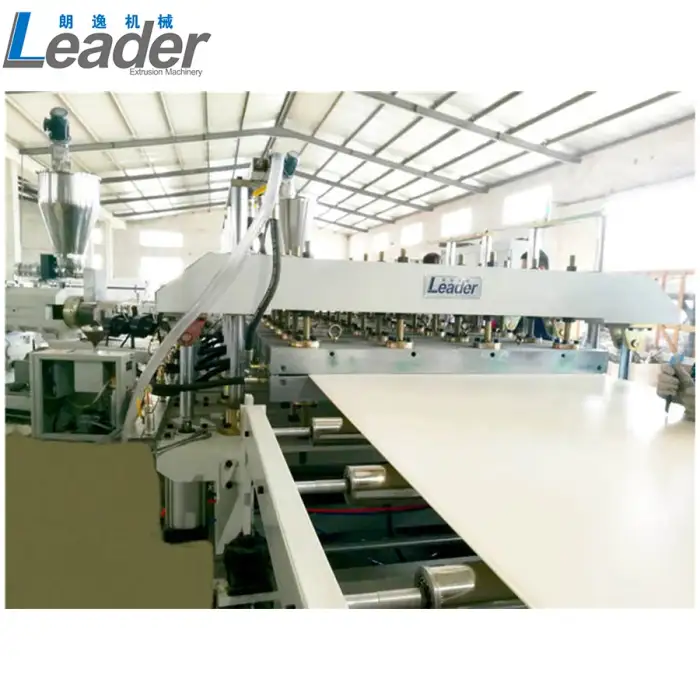 High Quality PVC Foam Board Sheet Extruder Machine Production Line PVC Plastic Sheet Making Machine