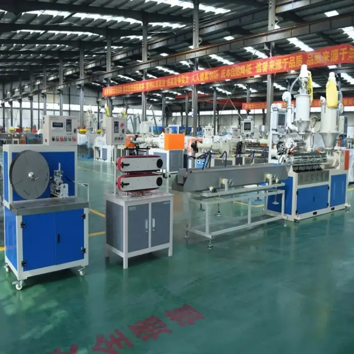 Pvc Plastic Pipe Black Flexible Soft Hose Production Line