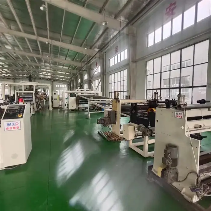 Plastic Extruder Pet Pp Extrusion Line Polycarbonate Pla Biodegradable Packing Sheet Machine