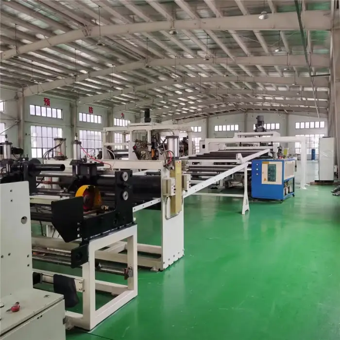 Plastic Extruder Pet Pp Extrusion Line Polycarbonate Pla Biodegradable Packing Sheet Machine