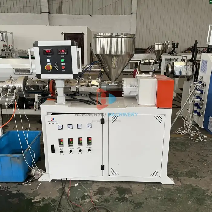 SJ30 Extruder Small Size PVC Plastic Transparent Medical Soft Tube Hose Machine Production Extrusion Line