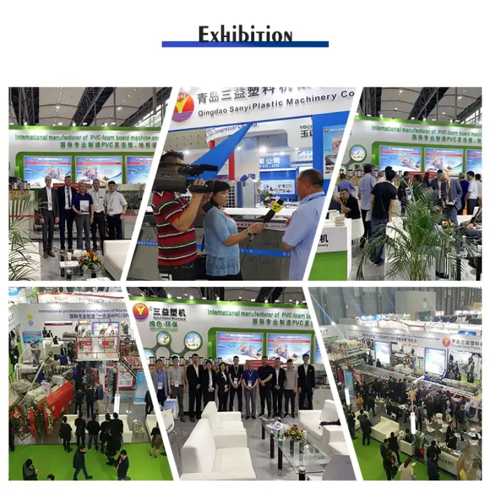 PVC WPC wood plastic composite celuka foam board sheet extrusion line production machinery