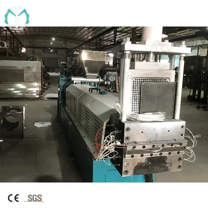 Recycling Machine For Plastic Waste pp Pe Hdpe Plastic Pelletizer Pelletizing Granules double Stages Pp Pe Pelletizing Line