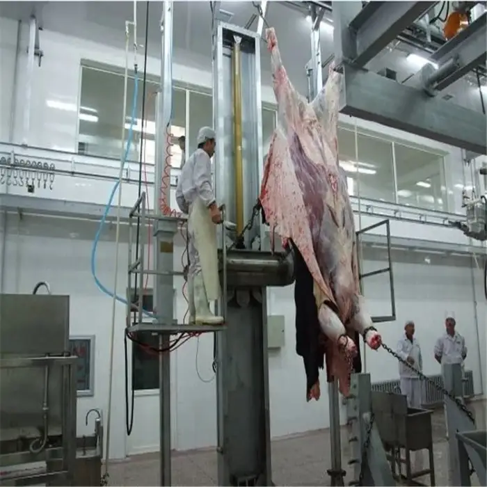 Slaughterhouse automatic cattle slaughter  line equipment