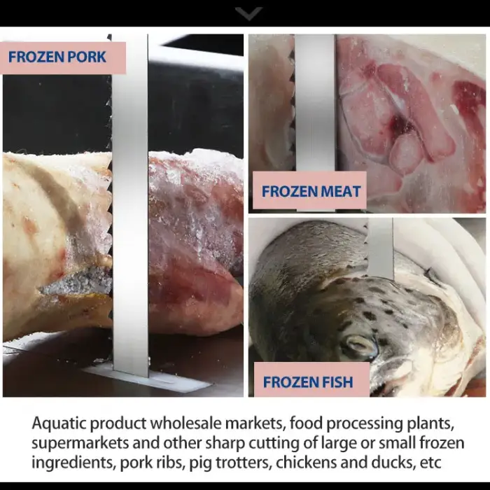 meat processing saw bone machine large frozen meat hard bone cutting machine